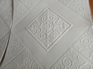 16 Baldosas papel Adhesivas Relieve Lavables