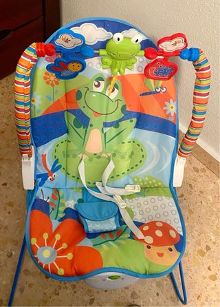 Hamaca bebé con arco de juegos