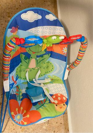 Hamaca bebé con arco de juegos