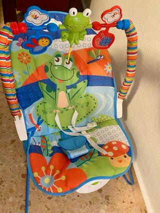 Hamaca bebé con arco de juegos