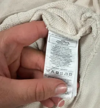 ¡¡OFERTA!! Talla XS Sudadera Adidas Trebol Beige