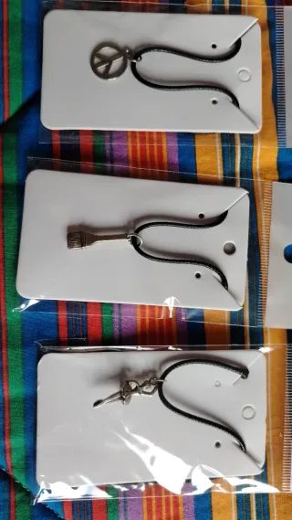 Set Collana e Orecchini Rossi