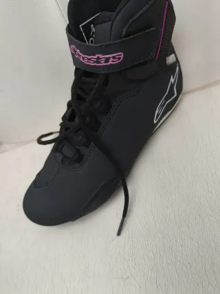 Botas de moto Alpinestars Nc mujer negras