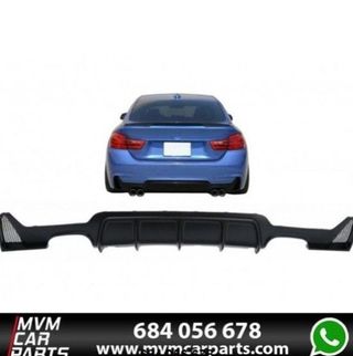 Difusor de parachoques trasero para BMW Serie 4 F3