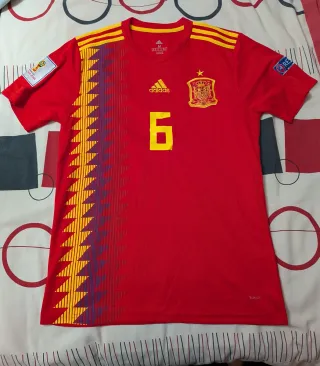 Camiseta España Iniesta 2018 Adidas