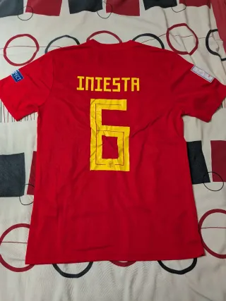 Camiseta España Iniesta 2018 Adidas