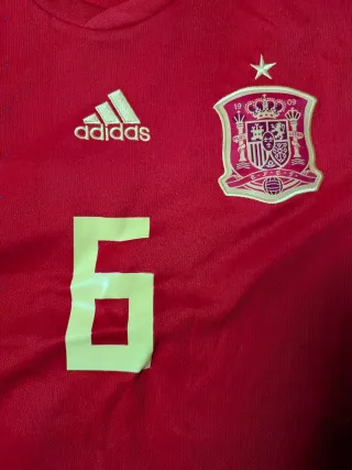Camiseta España Iniesta 2018 Adidas