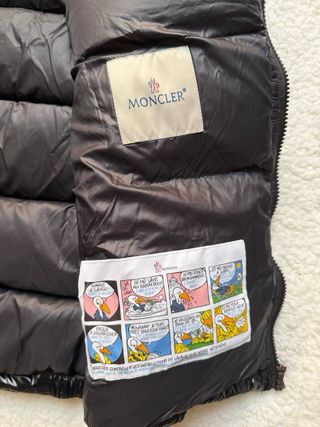 Moncler Gilet Nero Cappuccio