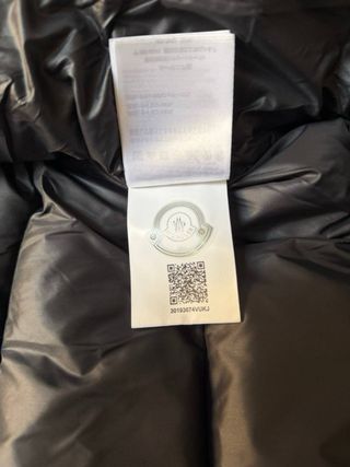 Moncler Gilet Nero Cappuccio