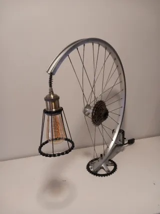 Lampara industrial artesanal