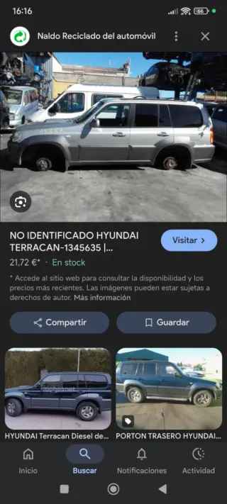 Despiece Hyundai Terracan