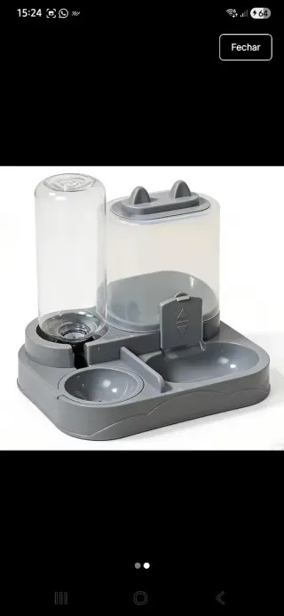 Comedouro/Bebedouro para Gatos