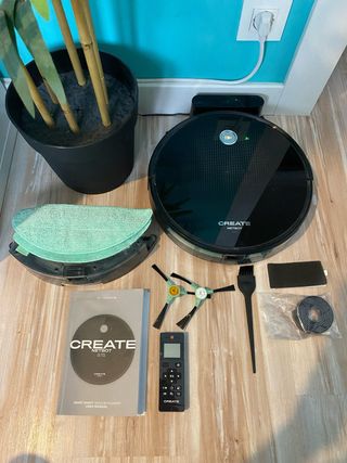 Robot Aspirador Friegasuelos Create Netbot S15