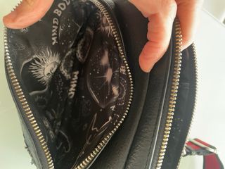 Bolso bandolera Desigual negro