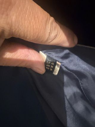 Abrigo Negro Massimo Dutti