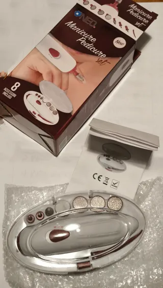 Manicure Pedicure Set fresa 8 accessori