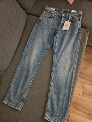 Vestido Zara Marrón Nuevo con Etiqueta