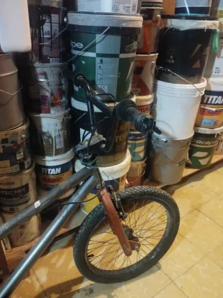 Bicicleta BMX Plata