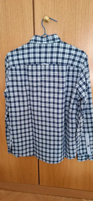 Camisa de cuadros PULL&BEAR Talla M
