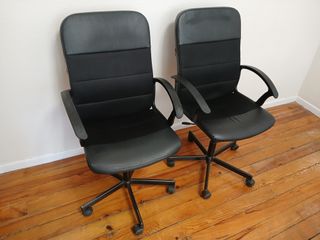 Silla de Oficina IKEA Negra