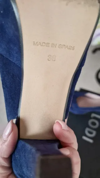 Sandali Bottega Veneta Blu Donna