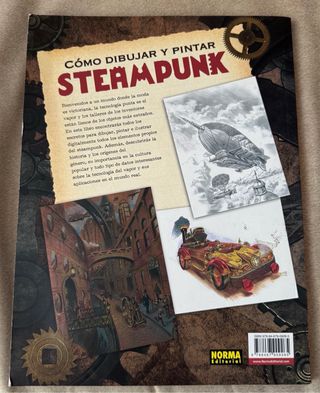 Libro Como Dibujar y Pintar Stermpunk