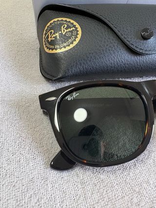 Gafas de sol Ray-Ban Wayfarer Tortoise/G15 Green