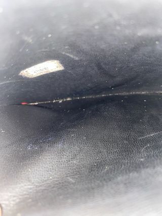 Borsa Chanel Vanity Case Pelle Vernice Nera