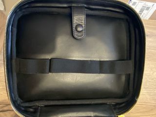 Borsa Chanel Vanity Case Pelle Vernice Nera