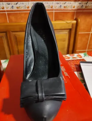 Zapatos de tacón alto negros