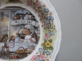 Piatto Foxwood Tales Riccio. Porcellana Wedgwood