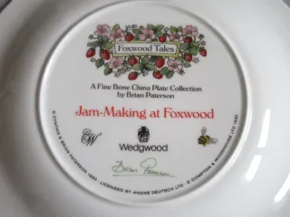 Piatto Foxwood Tales Riccio. Porcellana Wedgwood