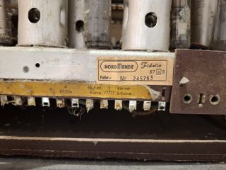 Radio Nordmende Fidelio Válvulas Alemana