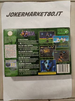 The Legend of Zelda Majora's Mask N64 PAL