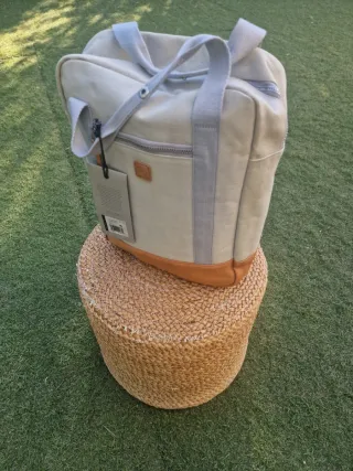Mochila Ucon nueva beige y marrón