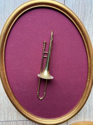 Cuadros Vintage Instrumentos Viento Metálicos