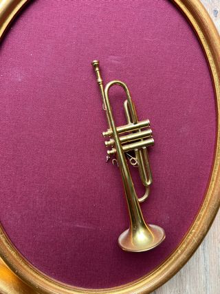 Cuadros Vintage Instrumentos Viento Metálicos