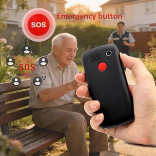 NUEVO! Teléfono Móvil para Mayores 2g sos botón
