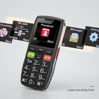 NUEVO! Teléfono Móvil para Mayores 2g sos botón