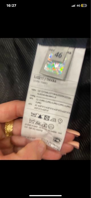 Blazer D&G Rosso Velluto