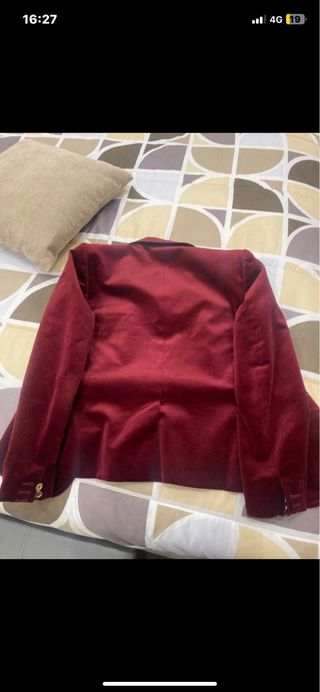 Blazer D&G Rosso Velluto