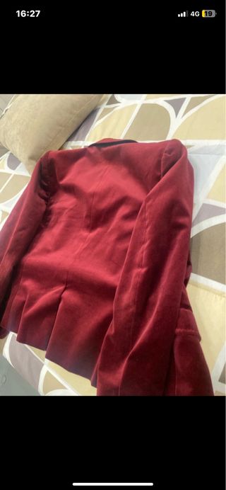 Blazer D&G Rosso Velluto