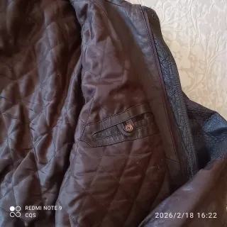 Cazadora vintage de cuero hombre Talla 52