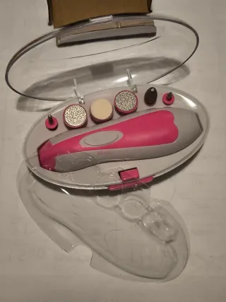 Set fresa manicure e pedicure 6 accessori.