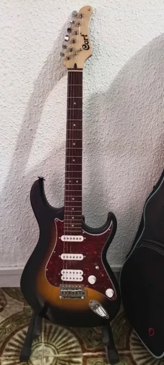 Kit de inicio guitarra eléctrica.