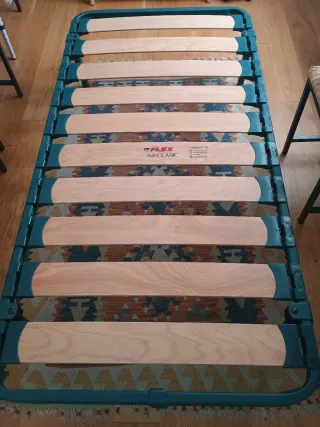Somier Flex lamas madera