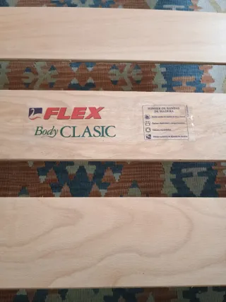 Somier Flex lamas madera