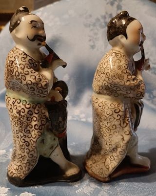 Coppia statuette cinesi antiche