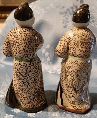 Coppia statuette cinesi antiche