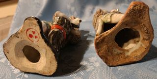 Coppia statuette cinesi antiche